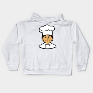 Whip up some fun with Chef Cartoon: A Deliciously Playful Piece of Art! Kids Hoodie